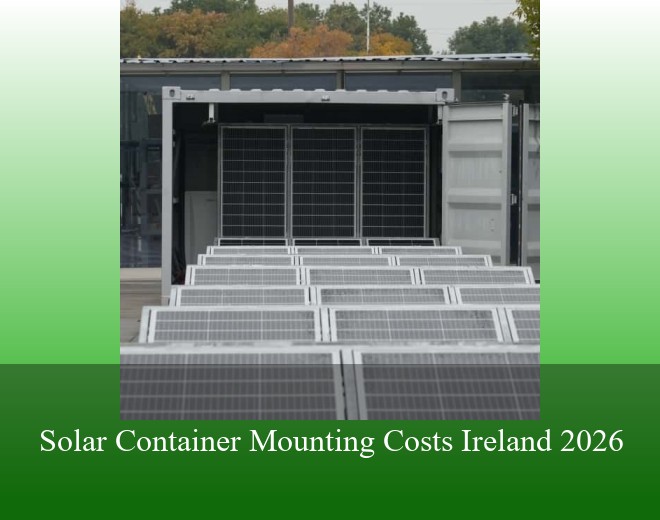Solar Container Mounting Costs Ireland 2026